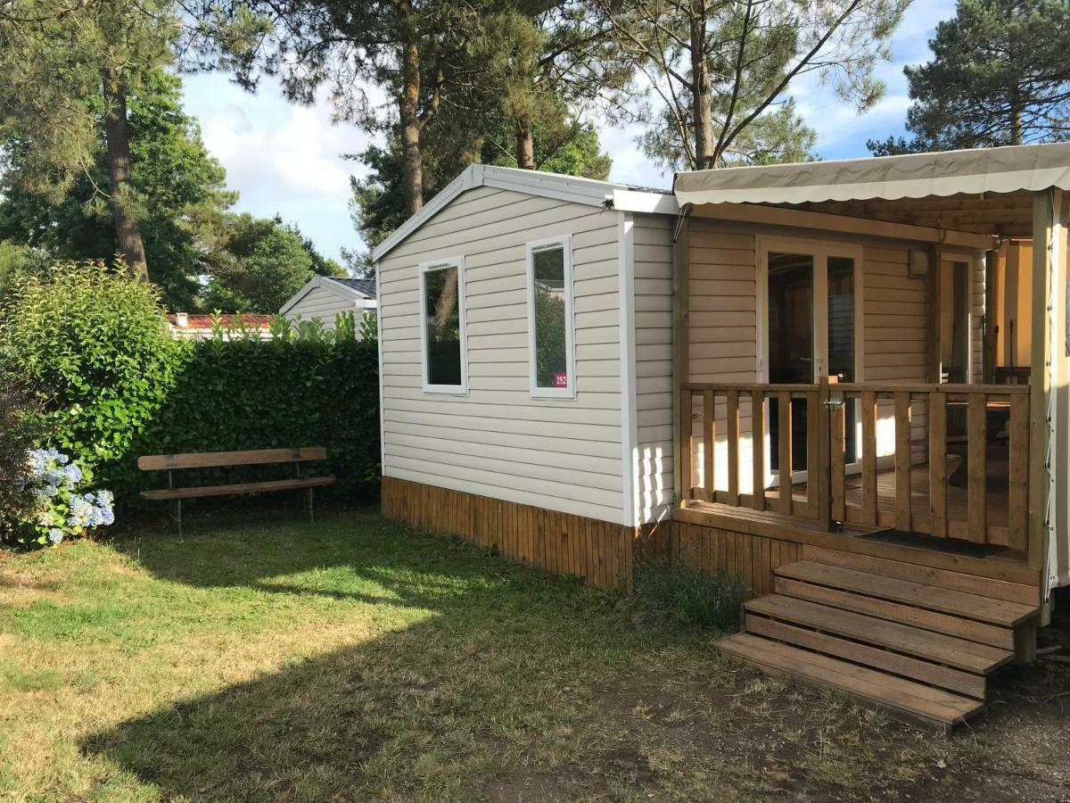 Mobil-Home Domaine De Kerlann 阿旺桥 外观 照片